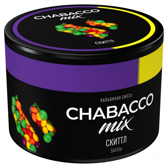 Смесь Chabacco MIX MEDIUM - Skittle (Скиттл, 40 грамм) купить в Тольятти