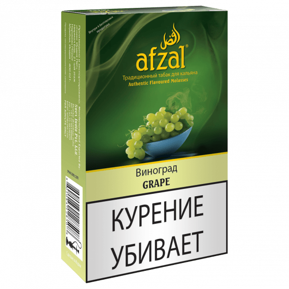 Табак Afzal - Grape (Зеленый Виноград, 40 грамм) купить в Тольятти