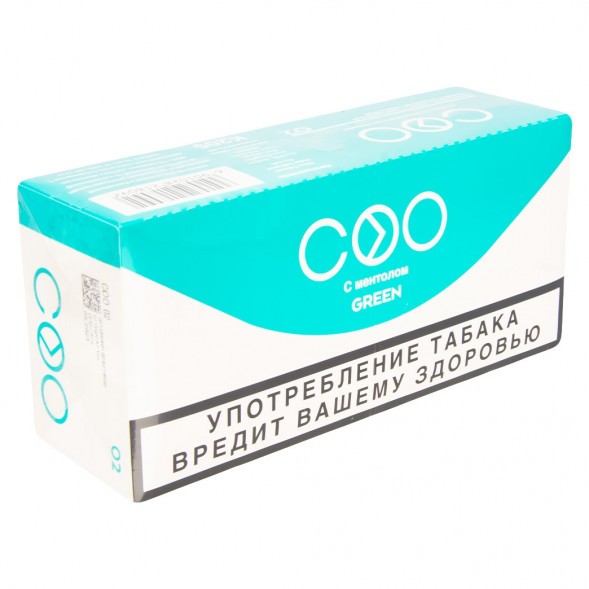 Стики COO - GREEN (Ментол, 10 пачек) купить в Тольятти