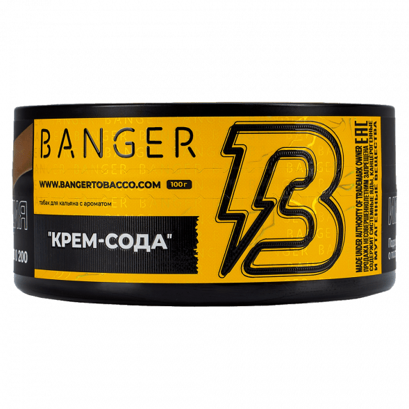 Табак Banger - Cream Soda (Крем-Сода, 100 грамм) купить в Тольятти