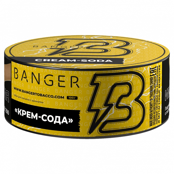 Табак Banger - Cream Soda (Крем-Сода, 100 грамм) купить в Тольятти