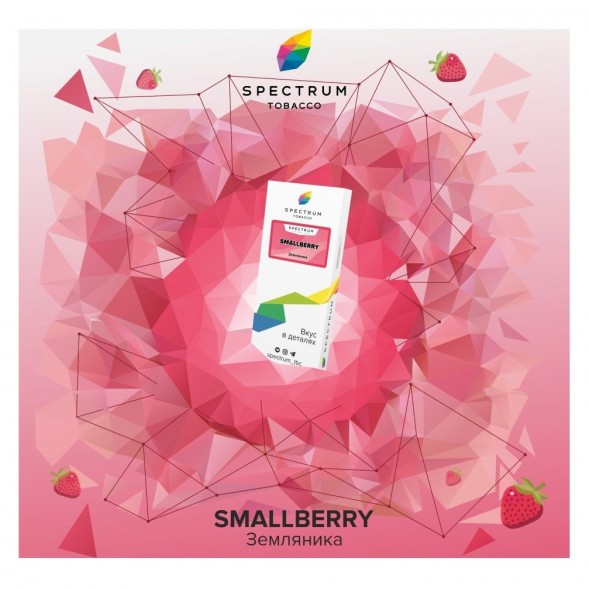 Табак Spectrum - Smallberry (Земляника, 25 грамм) купить в Тольятти