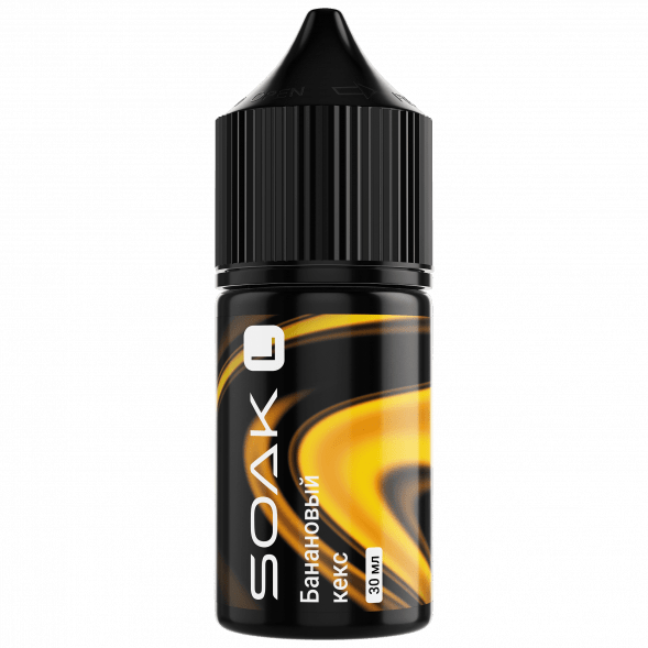 Жидкость SOAK L30 - Banana Cupcake (Банановый Кекс, 30 мл, 2 мг) купить в Тольятти