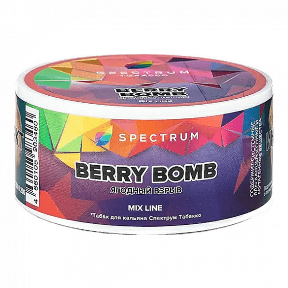 Табак Spectrum Mix Line - Berry Bomb (Ягодный Взрыв, 25 грамм) купить в Тольятти