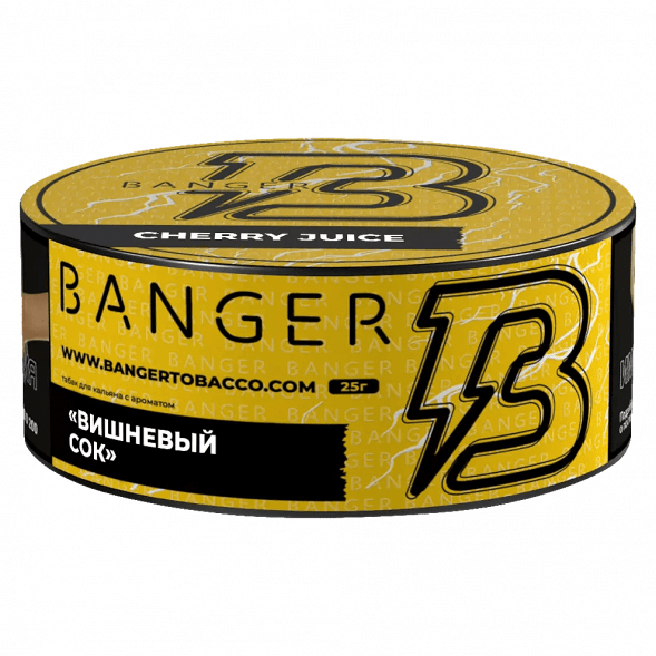 Табак Banger - Cherry Juice (Вишнёвый Сок, 25 грамм) купить в Тольятти