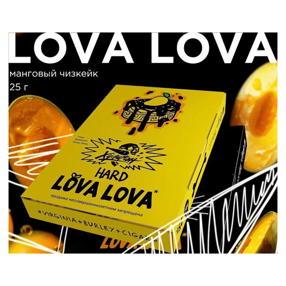 Табак Хулиган Hard - LOVA LOVA (Манговый Чизкейк, 25 грамм) купить в Тольятти