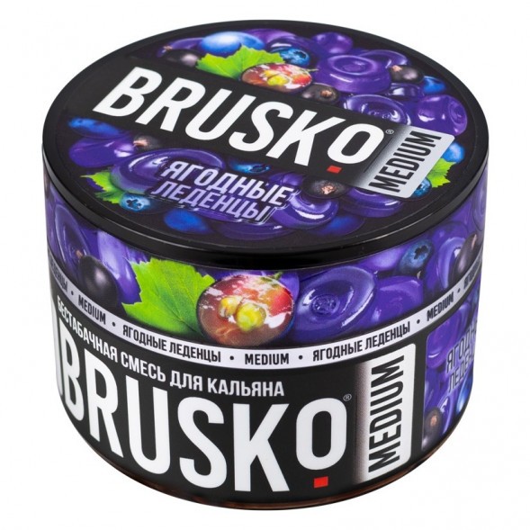 Смесь Brusko Medium - Ягодные Леденцы (50 грамм) купить в Тольятти