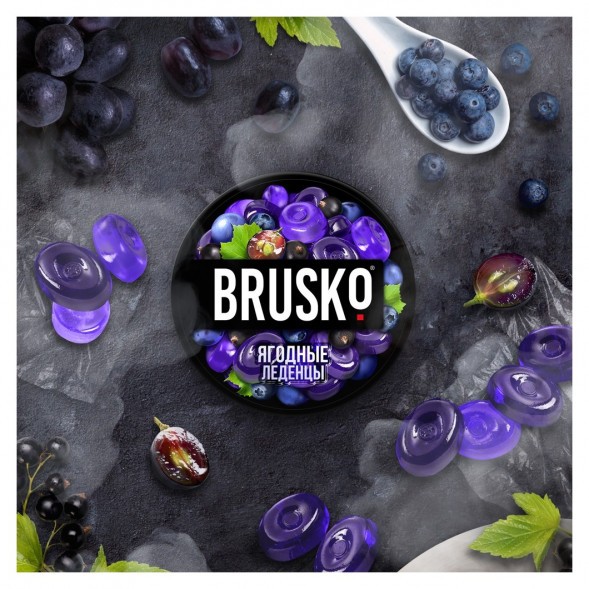 Смесь Brusko Medium - Ягодные Леденцы (50 грамм) купить в Тольятти