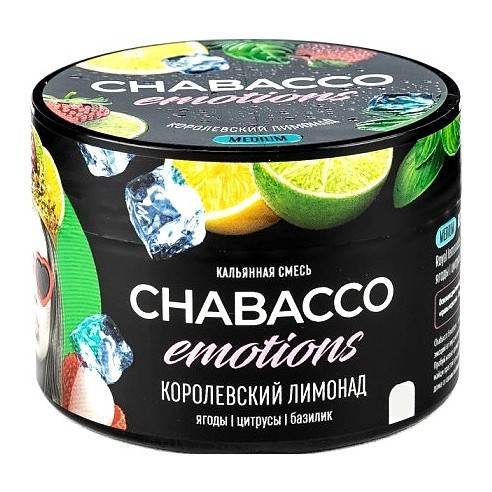 Смесь Chabacco MIX MEDIUM - Royal Lemonade (Королевский Лимонад, 40 грамм) купить в Тольятти