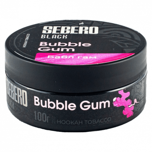 Табак Sebero Black - Bubble Gum (Бабл Гам, 100 грамм) купить в Тольятти