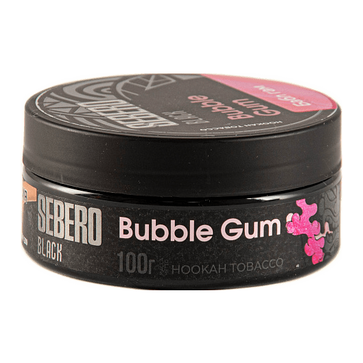 Табак Sebero Black - Bubble Gum (Бабл Гам, 100 грамм) купить в Тольятти
