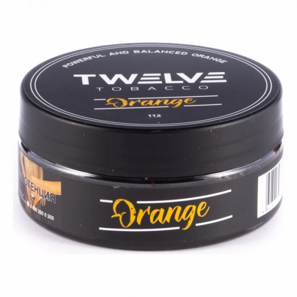 Табак Twelve - Orange (Апельсин, 100 грамм, Акциз) купить в Тольятти