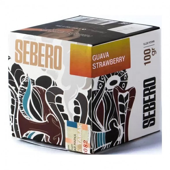 Табак Sebero - Guava Strawberry (Гуава и Клубника, 100 грамм) купить в Тольятти