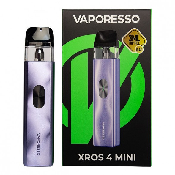 Электронная сигарета Vaporesso XROS 4 Mini - Ice Purple (Фиолетовый Лёд) купить в Тольятти