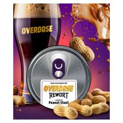 Табак Overdose - Peanut Stout (Арахисовый Стаут, 25 грамм)