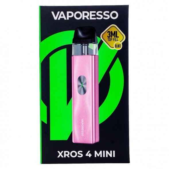 Электронная сигарета Vaporesso XROS 4 Mini - Ice Pink (Розовый Лёд) купить в Тольятти