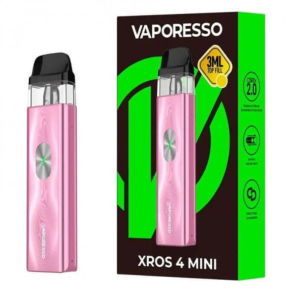 Электронная сигарета Vaporesso XROS 4 Mini - Ice Pink (Розовый Лёд) купить в Тольятти
