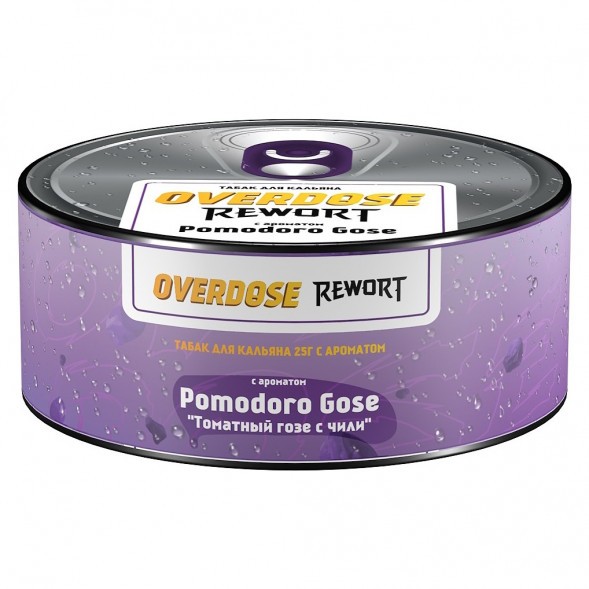 Табак Overdose - Pomodoro Gose (Томатный Гозе с Чили, 25 грамм) купить в Тольятти