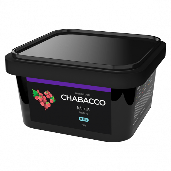 Смесь Chabacco MEDIUM - Raspberry (Малина, 200 грамм) купить в Тольятти