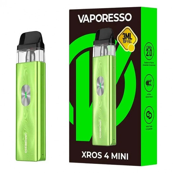 Электронная сигарета Vaporesso XROS 4 Mini - Ice Green (Зелёный Лёд) купить в Тольятти