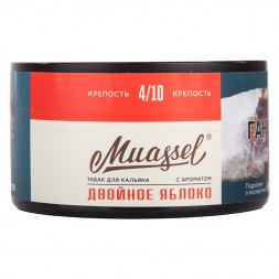 Табак Muassel Medium - Двойное Яблоко (200 грамм)