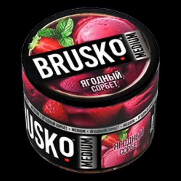 Смесь Brusko Zero - Ягодный Сорбет (50 грамм) купить в Тольятти