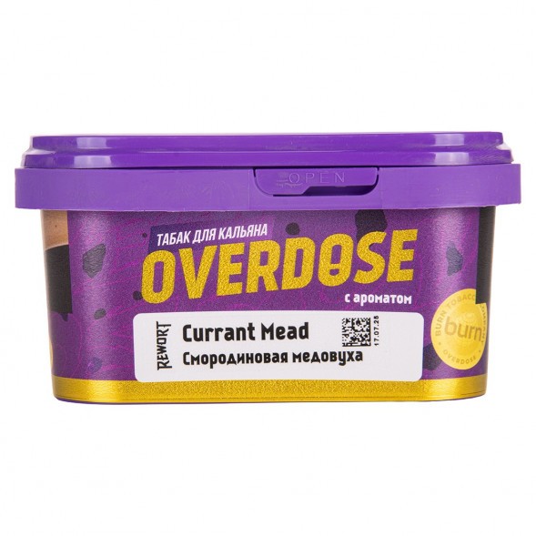 Табак Overdose - Currant Mead (Смородиновая Медовуха, 200 грамм) купить в Тольятти