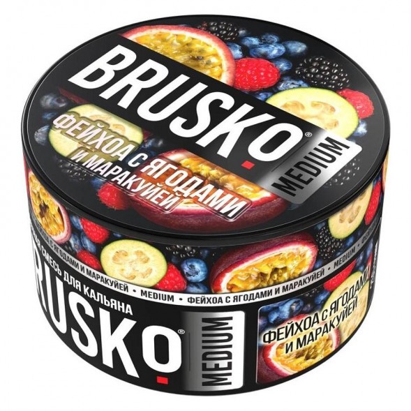Смесь Brusko Zero - Фейхоа с Ягодами и Маракуйей (50 грамм) купить в Тольятти