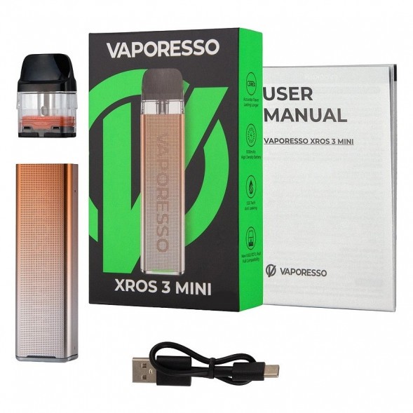 Электронная сигарета Vaporesso XROS 3 Mini - Phantom Gold купить в Тольятти