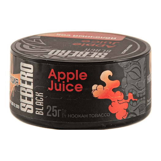 Табак Sebero Black - Apple Juice (Яблочный Сок, 25 грамм) купить в Тольятти