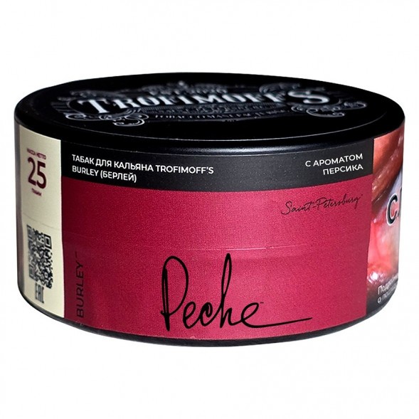 Табак Trofimoff&#039;s Burley - Peche (Персик, 25 грамм) купить в Тольятти