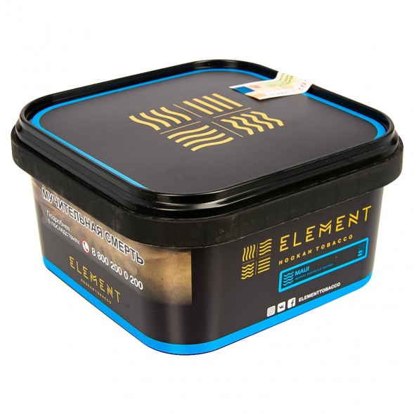 Табак Element Вода - Maui (Ананас и Папайя, 200 грамм) купить в Тольятти