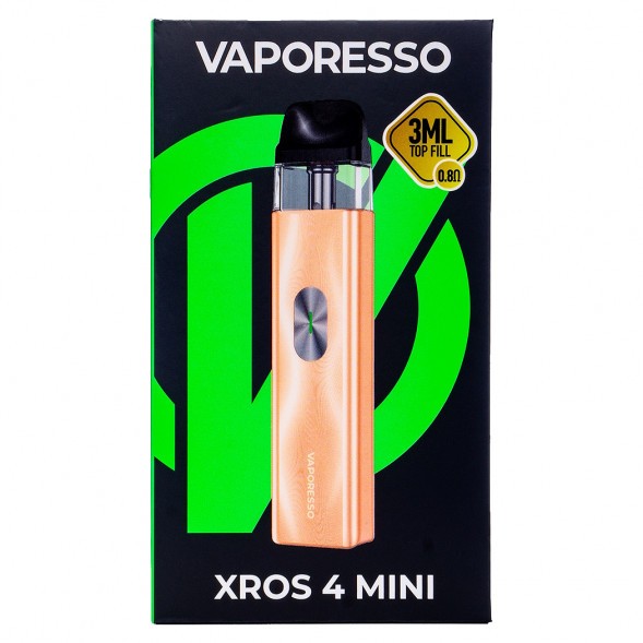 Электронная сигарета Vaporesso XROS 4 Mini - Champagne Gold (Золотое Шампанское) купить в Тольятти