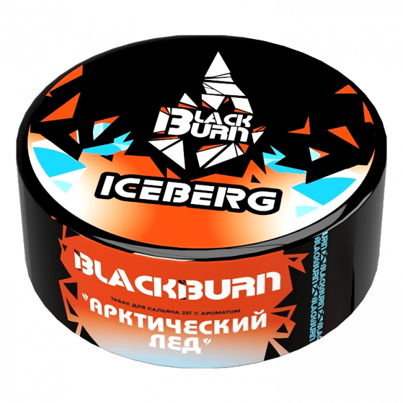 Табак BlackBurn - Iceberg (Арктический Лёд, 25 грамм) купить в Тольятти