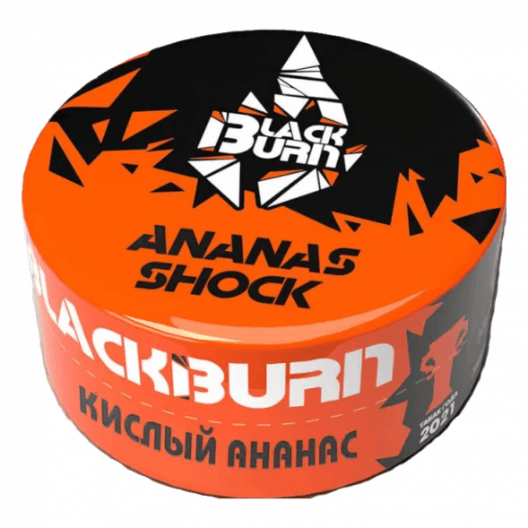 Табак BlackBurn - Ananas Shock (Кислый Ананас, 25 грамм) купить в Тольятти