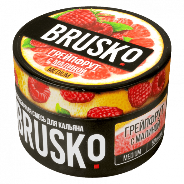 Смесь Brusko Medium - Грейпфрут с Малиной (50 грамм) купить в Тольятти