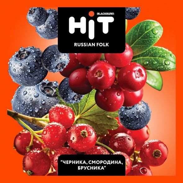 Табак BlackBurn HiT - Russian Folk (Черника, Смородина, Брусника, 30 грамм) купить в Тольятти