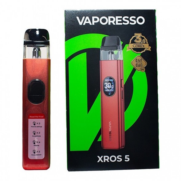 Электронная сигарета Vaporesso XROS 5 - Coral Red купить в Тольятти