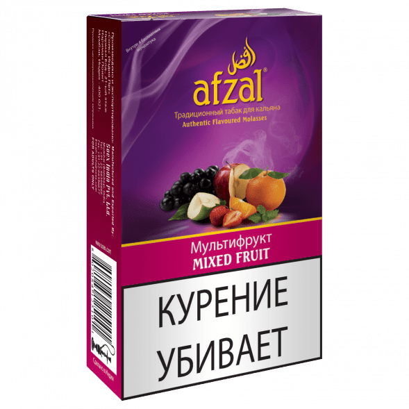 Табак Afzal - Mixed Fruit (Мультифрукт, 40 грамм) купить в Тольятти