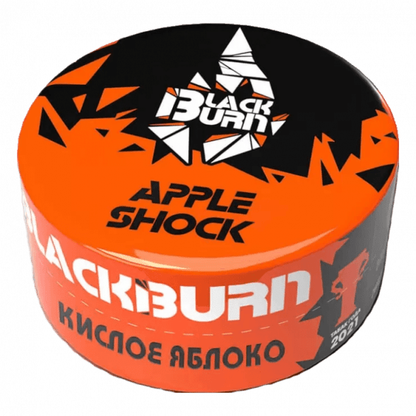 Табак BlackBurn - Apple Shock (Кислое Яблоко, 25 грамм) купить в Тольятти
