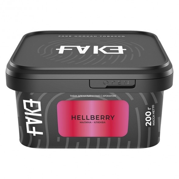 Табак FAKE - Hellberry (Малина и Клюква, 200 грамм) купить в Тольятти