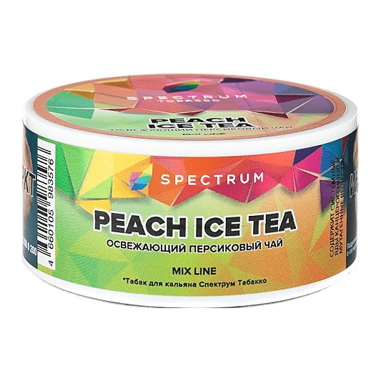 Табак Spectrum Mix Line - Peach Ice Tea (Освежающий Персиковый Чай, 25 грамм) купить в Тольятти