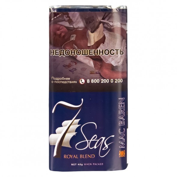 Табак трубочный Mac Baren - 7 Seas Royal Blend (40 грамм) купить в Тольятти