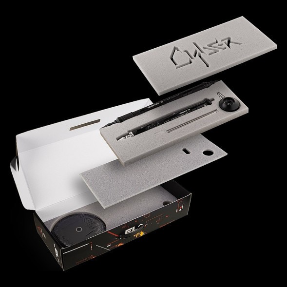 Кальян El Bomber - Sansara Cyber Black (Линейка &quot;Designs&quot;, Без Колбы) купить в Тольятти