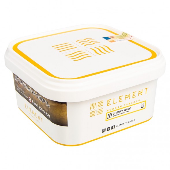 Табак Element Воздух - Cherry Juice (Вишневый Сок, 200 грамм) купить в Тольятти