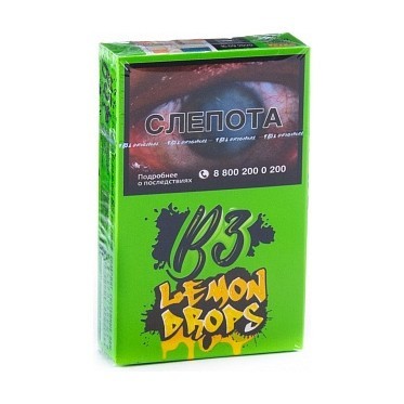 Табак B3 - Lemon Drops (Лимонные Леденцы, 50 грамм) купить в Тольятти
