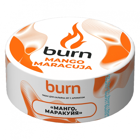 Табак Burn - Mango-Maracuja (Манго и Маракуйя, 25 грамм) купить в Тольятти