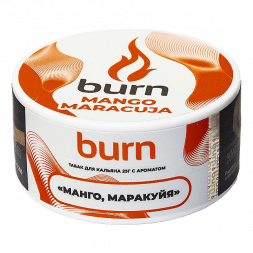 Табак Burn - Mango-Maracuja (Манго и Маракуйя, 25 грамм)