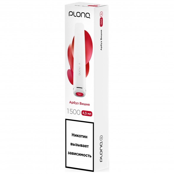 PLONQ PLUS - Арбуз Вишня (1500 затяжек) купить в Тольятти
