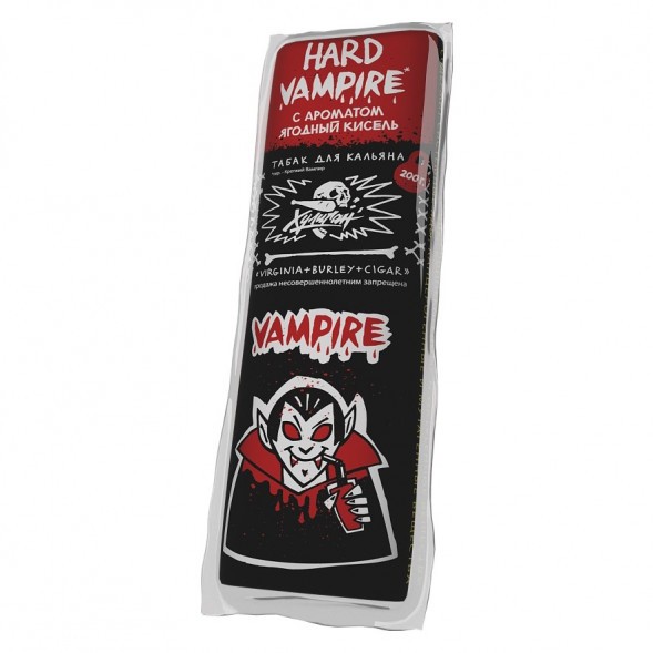 Табак Хулиган Hard - Vampire (Ягодный Кисель, 200 грамм) купить в Тольятти